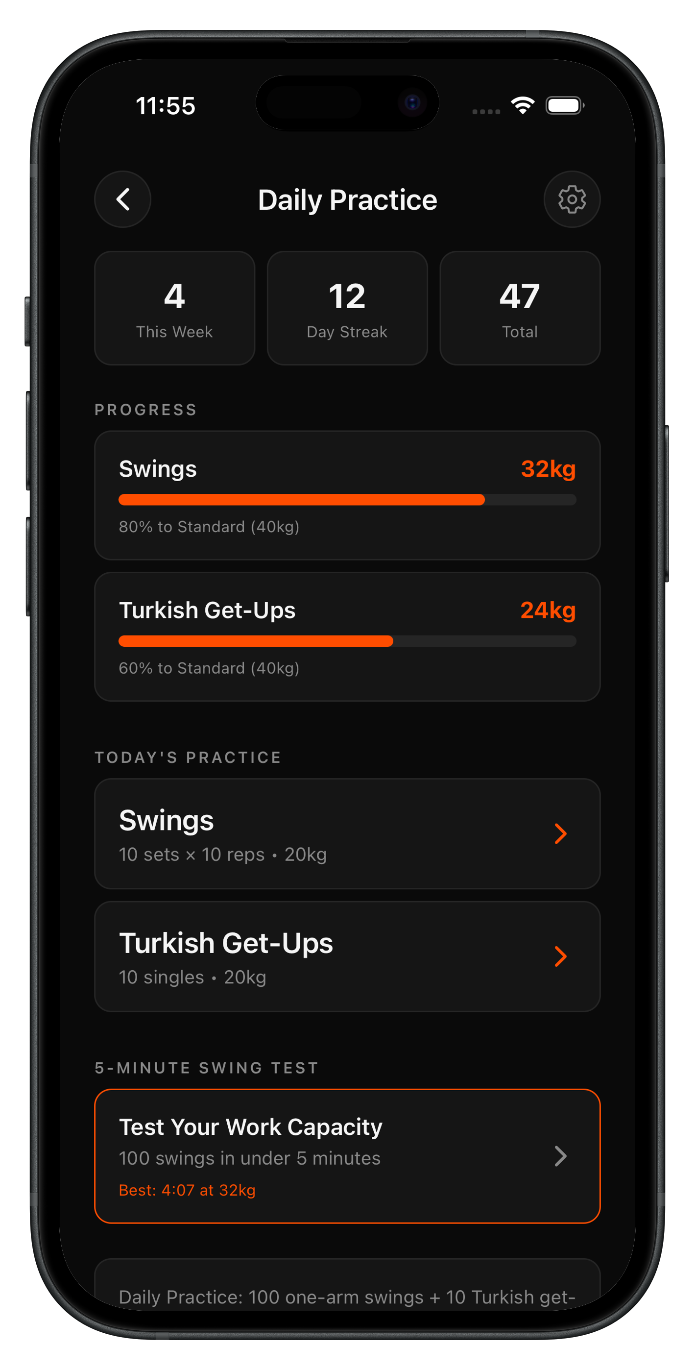 Swing & TGU Protocol